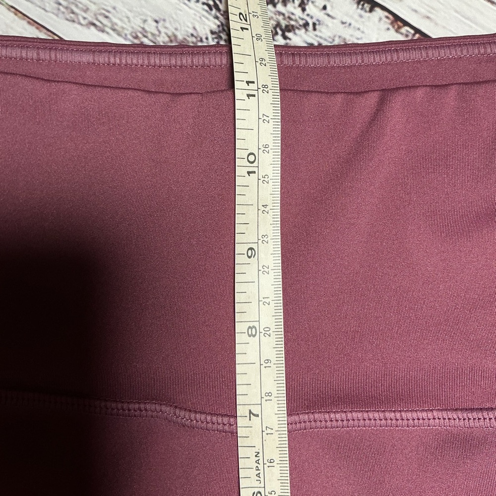 Aeropostale light maroon biker shorts. Size L - Picture 7 of 9